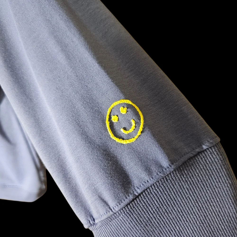 NWT Philosophy Blue 'Sunny Days' Sweatshirt - Picture 3 of 3